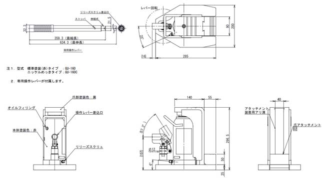 GU-160צʽǧ픳ߴD